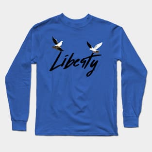 LIberty Doves Long Sleeve T-Shirt